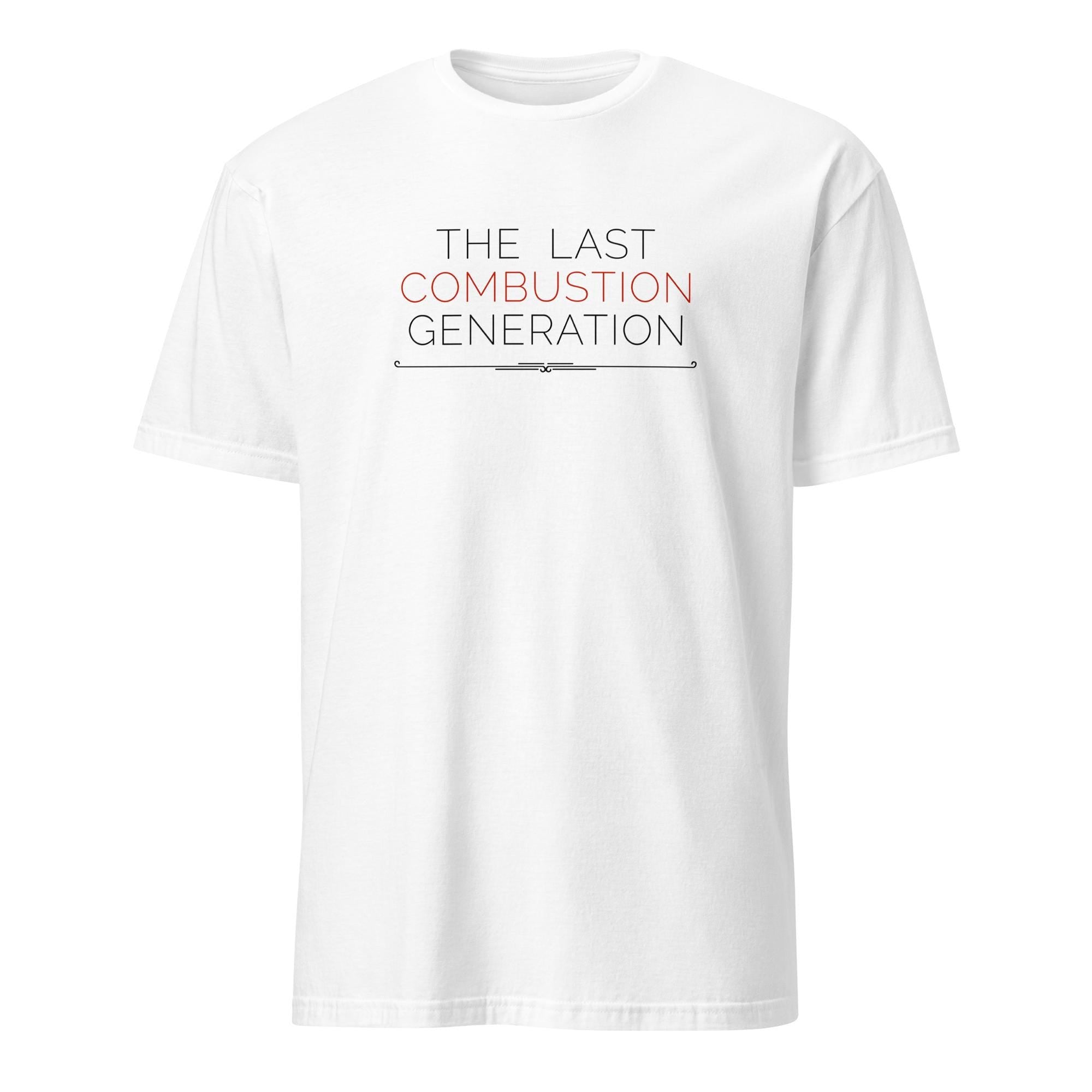 The Last Combustion Generation Tee, Anti EV Car Enthusiast Statement Shirt, Petrolhead Birthday Gift Boyfriend, Manual Gearbox Tee Men
