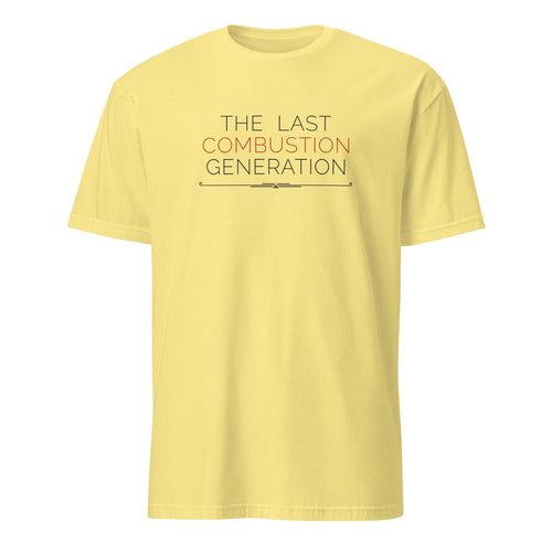 The Last Combustion Generation Tee, Anti EV Car Enthusiast Statement Shirt, Petrolhead Birthday Gift Boyfriend, Manual Gearbox Tee Men