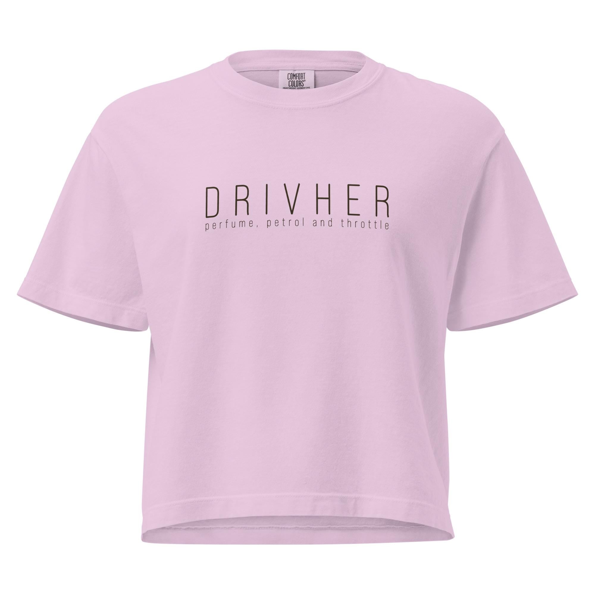 Car Enthusiast T-Shirt Women, DrivHer Minimalist Racing Tee, Petrolhead Gift Girlfriend, Gearhead Car Birthday Gift, MotorCreed Apparel