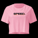Minimalist Car Crop Top Women, Speed With A Soul Tee, Car Enthusiast Birthday Gift Girlfriend, Petrolhead Streetwear, MotorCreed Signature