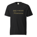 Fast Fueled Tee — MotorCreed women's car enthusiast t-shirt, Black