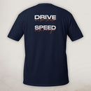 Car Enthusiast T-Shirt Men, Drive With Taste Speed With Hunger, Manifesto Tee, Petrolhead Birthday Gift Boyfriend, MotorCreed Signature