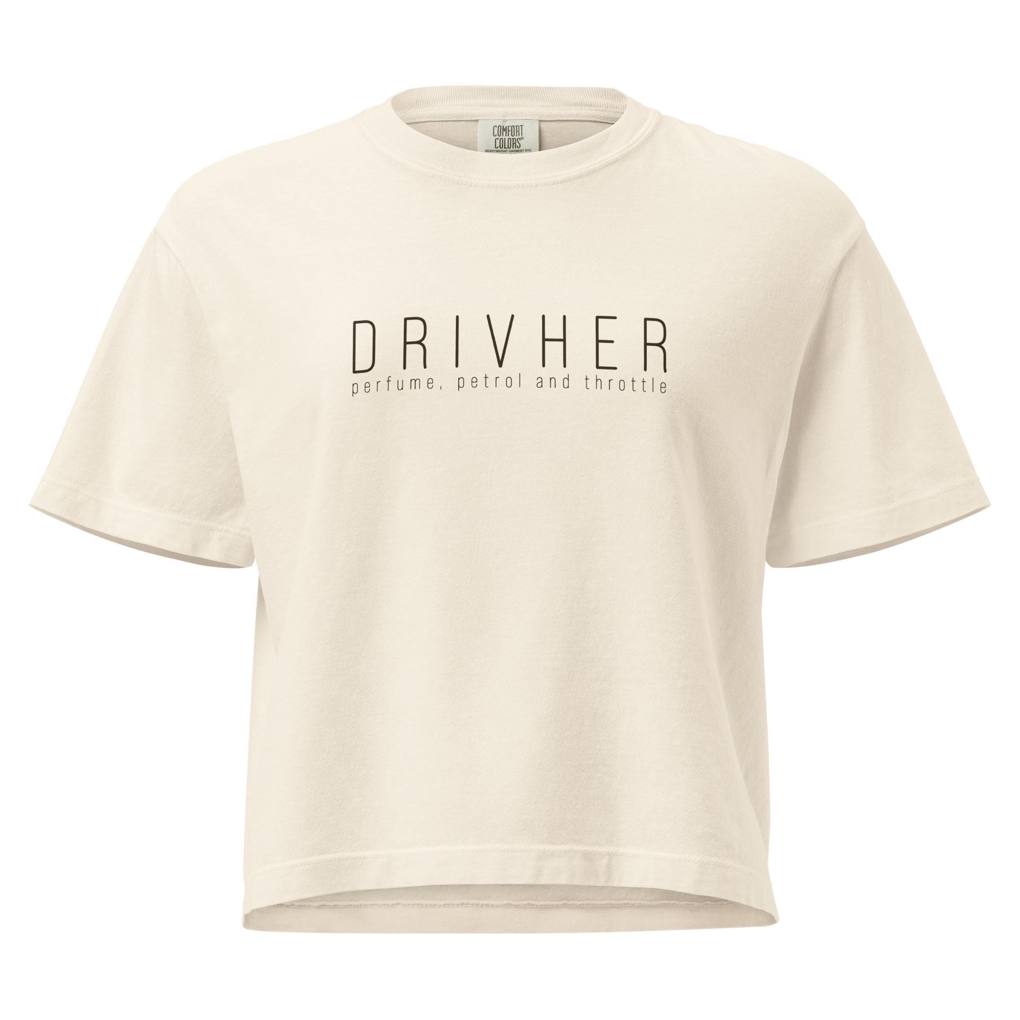 Car Enthusiast T-Shirt Women, DrivHer Minimalist Racing Tee, Petrolhead Gift Girlfriend, Gearhead Car Birthday Gift, MotorCreed Apparel