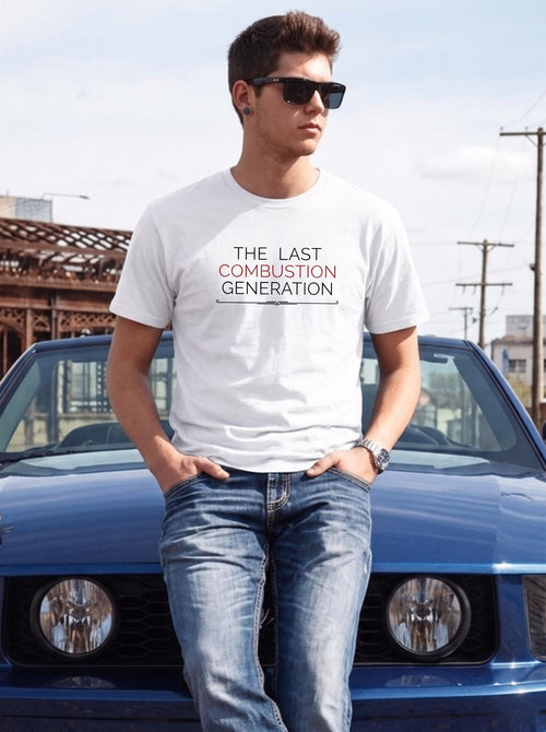 The Last Combustion Generation Tee, Anti EV Car Enthusiast Statement Shirt, Petrolhead Birthday Gift Boyfriend, Manual Gearbox Tee Men