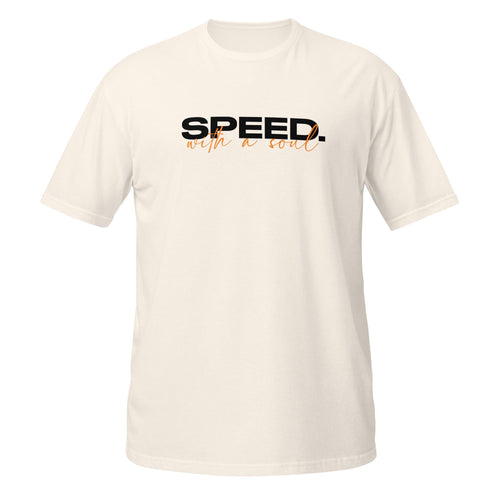 Minimalist Car T-Shirt Men, Speed With A Soul, Petrolhead Apparel, Car Enthusiast Birthday Gift For Boyfriend, MotorCreed Signature