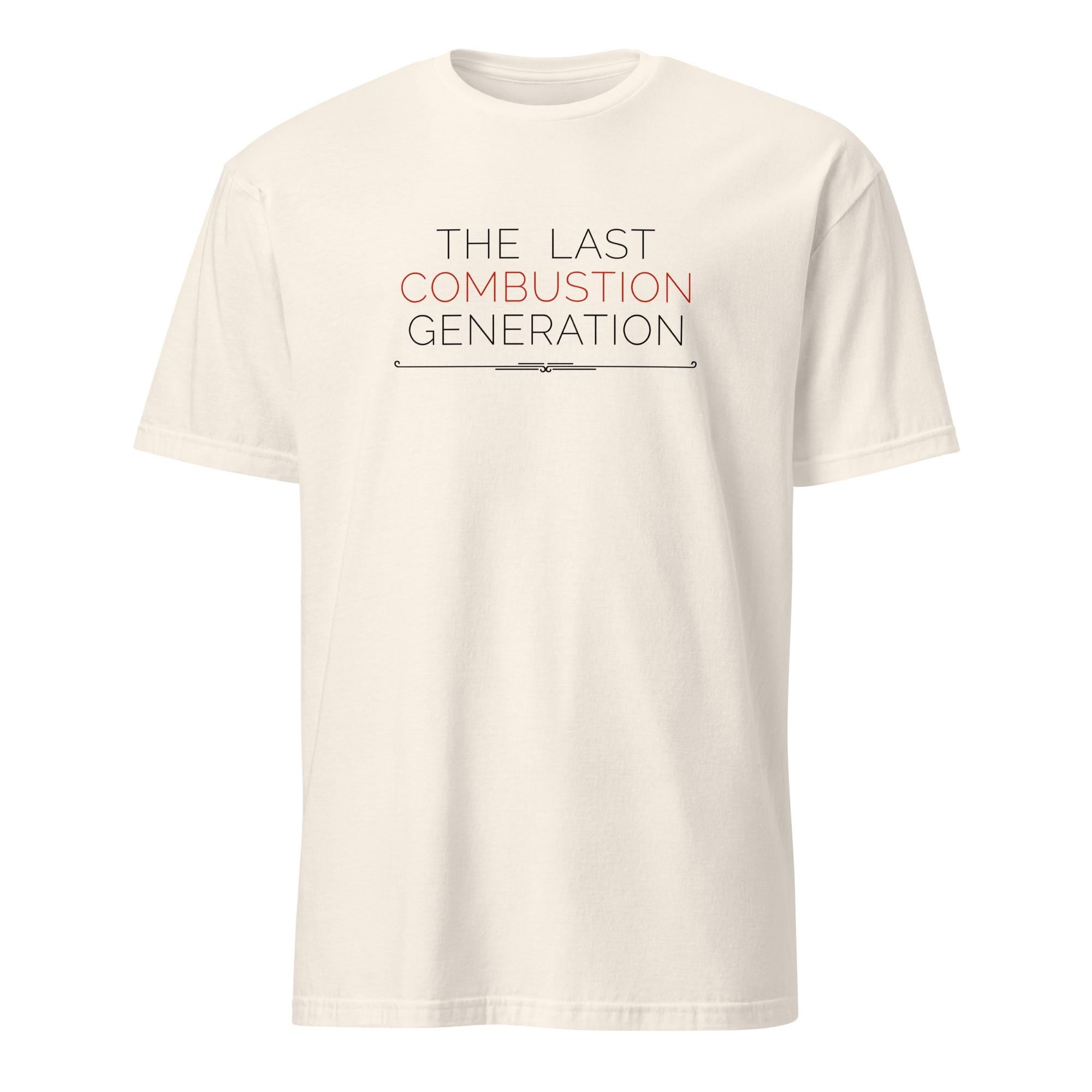 The Last Combustion Generation Tee, Anti EV Car Enthusiast Statement Shirt, Petrolhead Birthday Gift Boyfriend, Manual Gearbox Tee Men