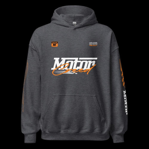 Racing Team Hoodie Men, Car Lovers Road Devoted, MotorCreed Premium Streetwear, Car Enthusiast Gift Boyfriend, Speed With A Soul Pullover