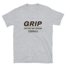 Grip The Fast Way Around T-Shirt Men, Racing Slogan Design, Petrolhead Gift Boyfriend, Car Enthusiast Birthday Present, MotorCreed Apparel