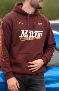 Racing Team Hoodie Men, Car Lovers Road Devoted, MotorCreed Premium Streetwear, Car Enthusiast Gift Boyfriend, Speed With A Soul Pullover