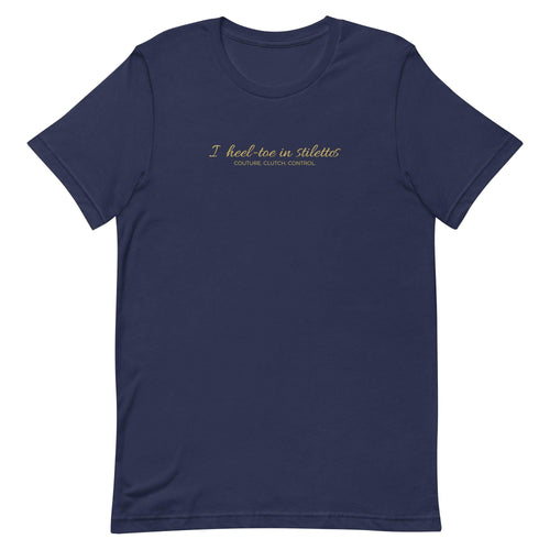 Car Enthusiast T-Shirt Women, Heel-Toe in Stilettos Racing Quote Tee, Petrolhead Gift for Her, Gearhead Car Girl Birthday Gift, MotorCreed