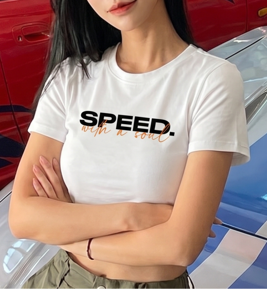 Crop top Speed With A Soul