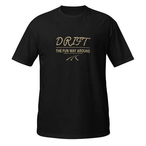 Drift The Fun Way Tee — MotorCreed car enthusiast t-shirt, Black