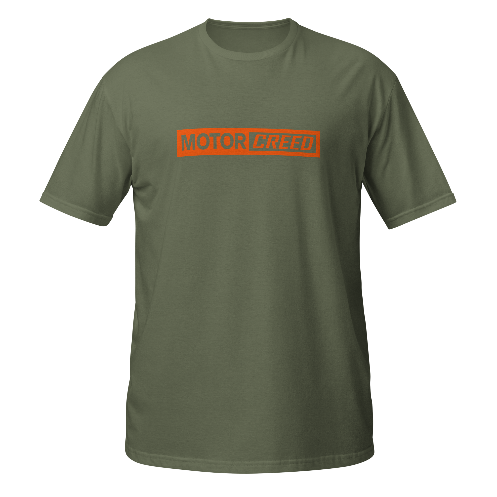 Drive With Taste Manifesto Tee — MotorCreed car enthusiast t-shirt, Military Green