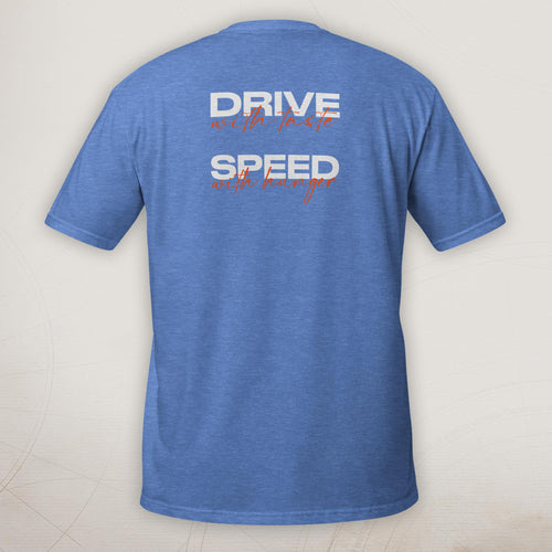 Car Enthusiast T-Shirt Men, Drive With Taste Speed With Hunger, Manifesto Tee, Petrolhead Birthday Gift Boyfriend, MotorCreed Signature