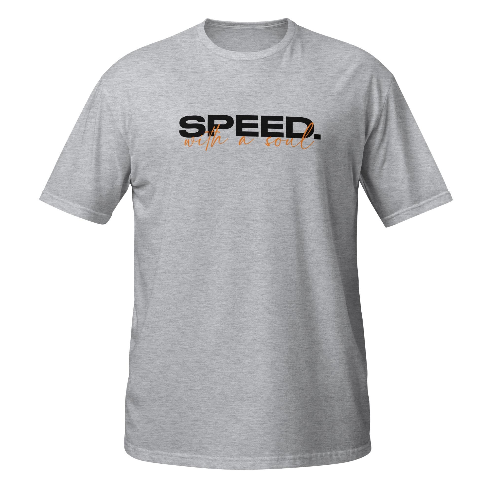 Minimalist Car T-Shirt Men, Speed With A Soul, Petrolhead Apparel, Car Enthusiast Birthday Gift For Boyfriend, MotorCreed Signature