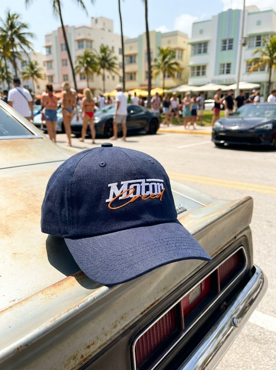 MotorCreed Embroidered Cap