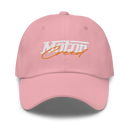 MotorCreed Embroidered Cap — car enthusiast dad hat, Pink