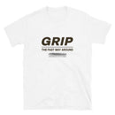 Grip The Fast Way Around T-Shirt Men, Racing Slogan Design, Petrolhead Gift Boyfriend, Car Enthusiast Birthday Present, MotorCreed Apparel