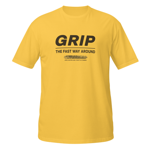 Grip The Fast Way Tee — MotorCreed car enthusiast t-shirt, Daisy