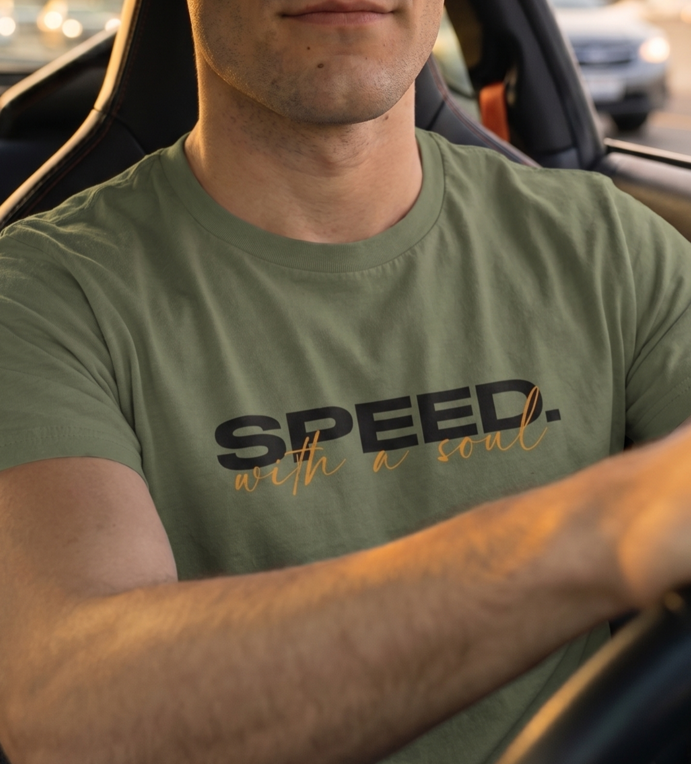 T-shirt homme Speed With A Soul
