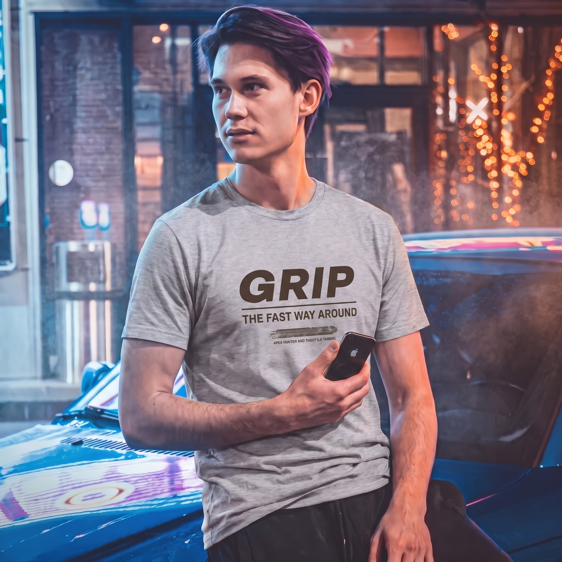 T-shirt homme Grip The Fast Way