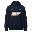Racing Team Hoodie — MotorCreed car enthusiast hoodie, Navy