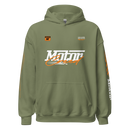 Racing Team Hoodie — MotorCreed car enthusiast hoodie, Military Green