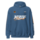 Racing Team Hoodie — MotorCreed car enthusiast hoodie, Indigo Blue