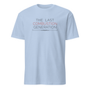 The Last Combustion Generation Tee — MotorCreed car enthusiast t-shirt, Light Blue