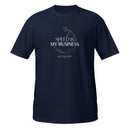 Speed Is My Business Tee — MotorCreed car enthusiast t-shirt, Navy