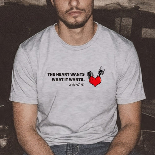 Send It Racing Tee — MotorCreed car enthusiast t-shirt, worn