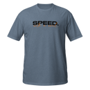 Speed With A Soul Tee — MotorCreed car enthusiast t-shirt, Heather Indigo