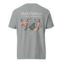 Heels Optional Tee — MotorCreed women's car enthusiast t-shirt, back print, Granite