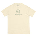 MotorCreed Crest Tee — car enthusiast t-shirt, Ivory